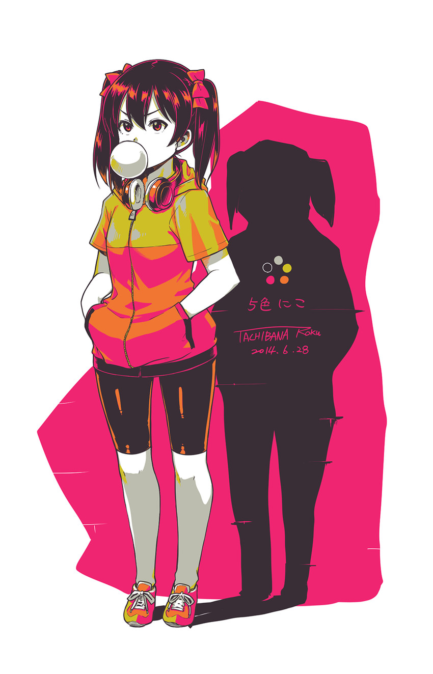yazawa nico (love live! and 1 more) drawn by tachibana_roku