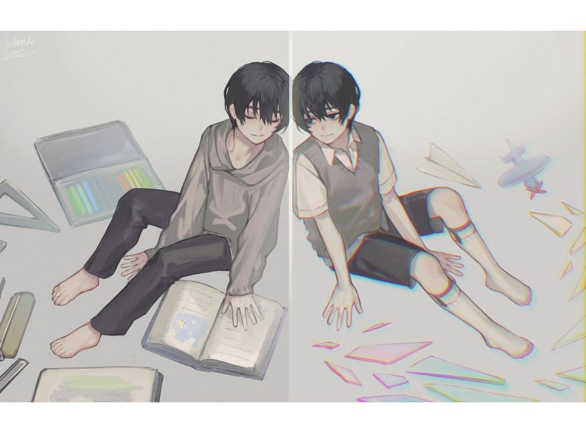 yi sang and sang yi (project moon and 1 more) drawn by satome_setsuko