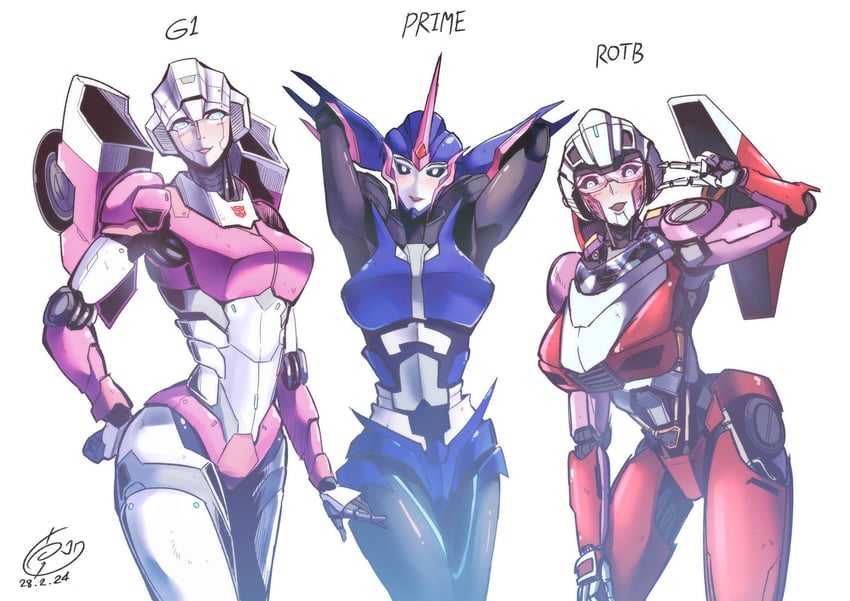 arcee (transformers and 3 more) drawn by ongget1