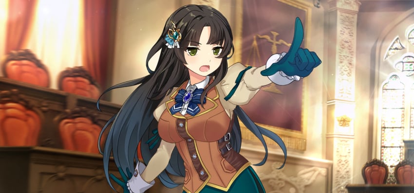 saion-ji enju (moe! ninja girls and 1 more)