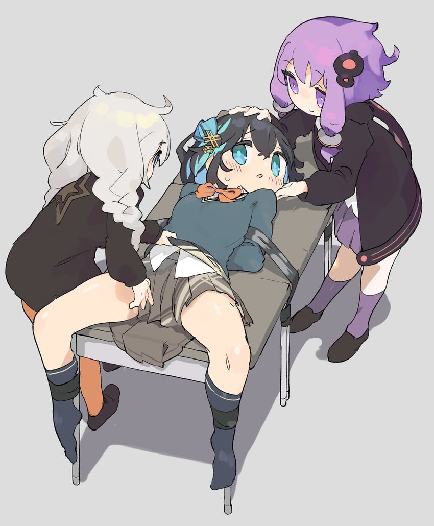 yuzuki yukari, kizuna akari, and miyamai moca (vocaloid and 2 more) drawn by sakamoto_ahiru