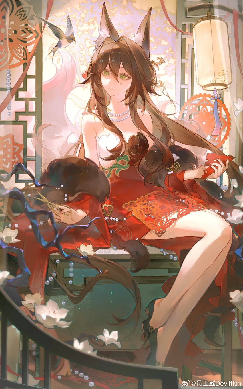 tingyun and fugue (honkai and 1 more) drawn by gjygyao