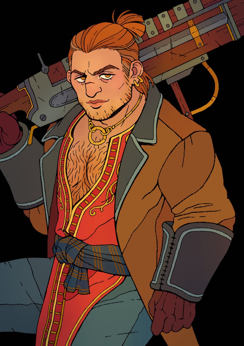 varric tethras (dragon age and 2 more) drawn by colinarcartperson