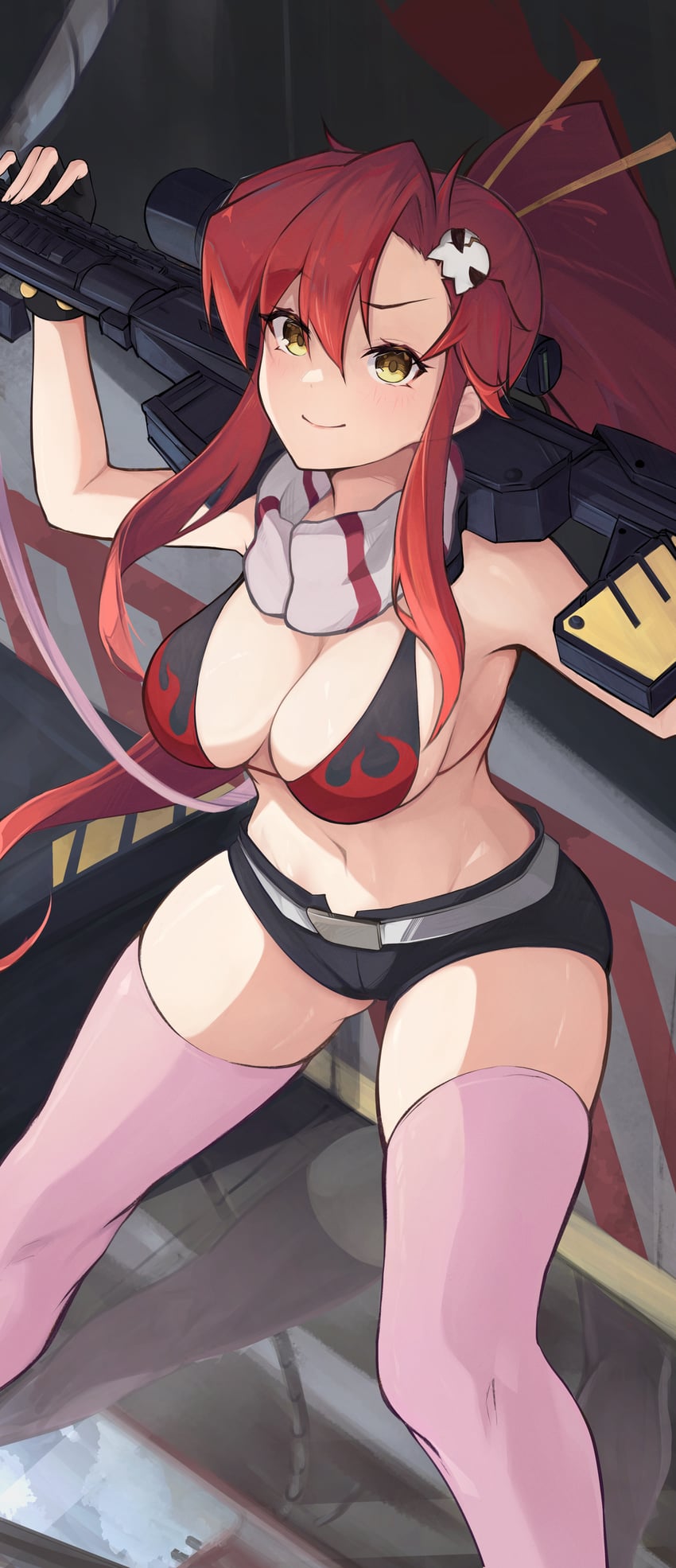 yoko littner (tengen toppa gurren lagann) drawn by kanotype