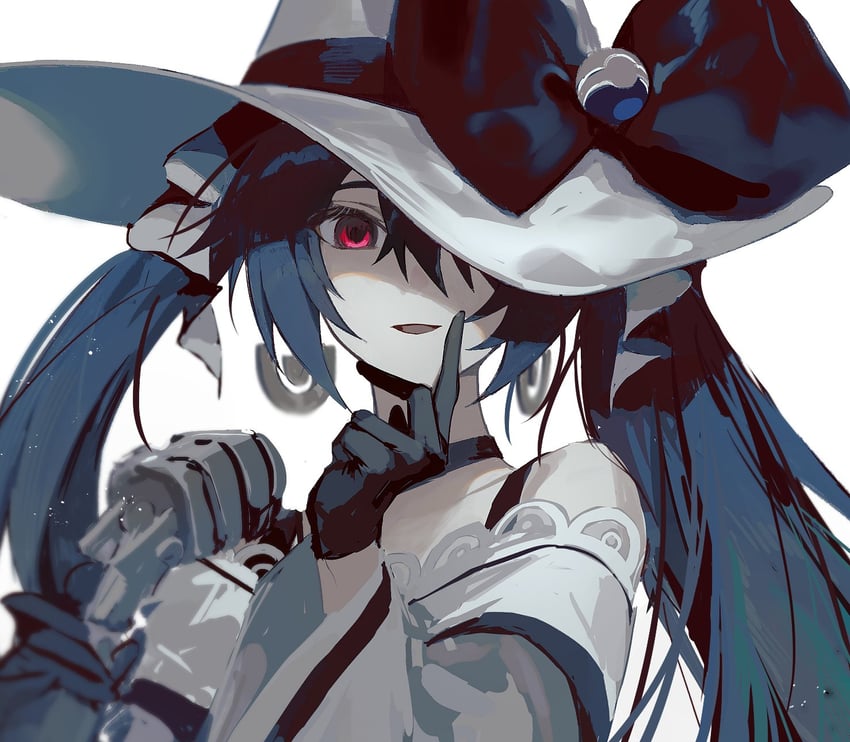 hatsune miku and dark miku (pokemon and 2 more) drawn by 9boksen