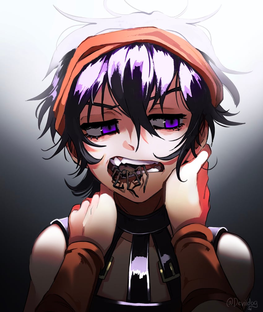 narancia ghirga (jojo no kimyou na bouken and 1 more) drawn by deviidog0