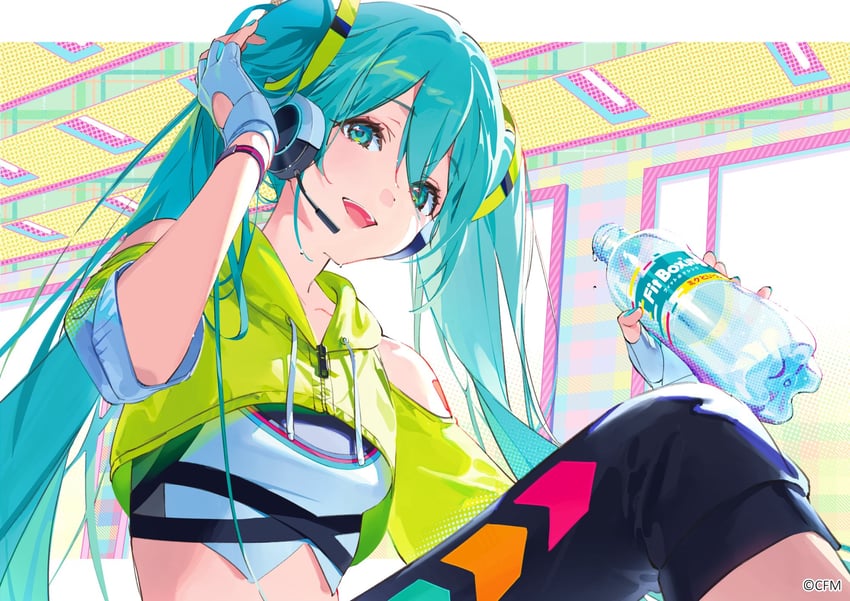 hatsune miku (vocaloid and 2 more) drawn by dsmile