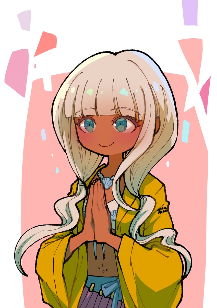 yonaga angie (danganronpa and 1 more) drawn by youko-shima
