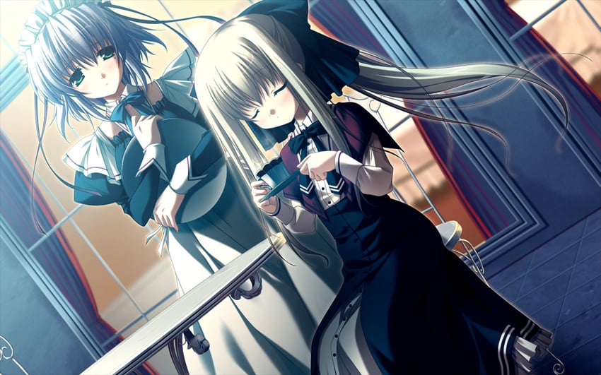 sion and elica (eden they were only two on the planet) drawn by chikotam