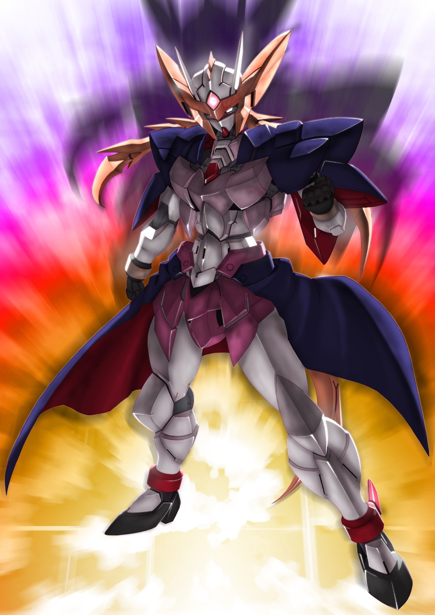 arf (gundam and 2 more) drawn by ao_(zero-system)