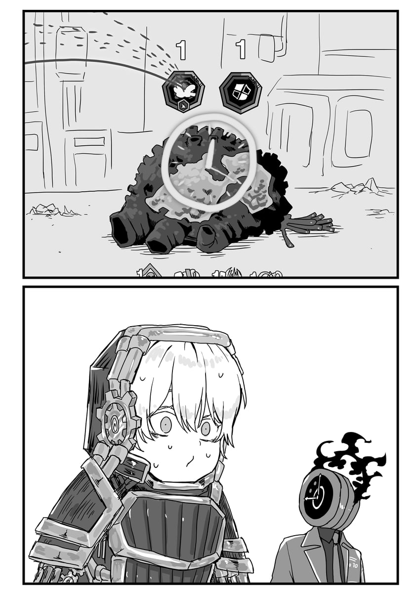 don quixote, dante, and fruit of understanding (project moon and 2 more) drawn by madoguti5963