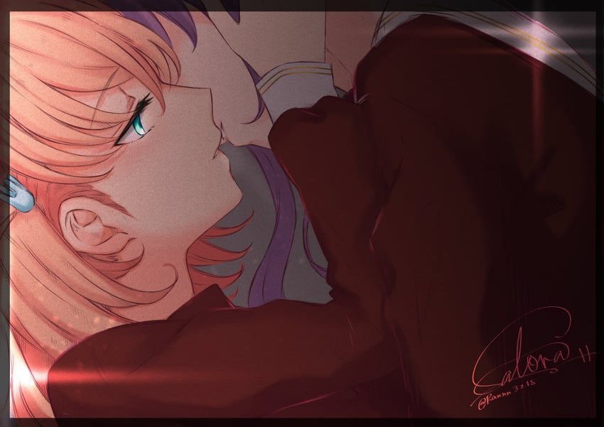 hinoshita kaho and otomune kozue (love live! and 1 more) drawn by ranmaro