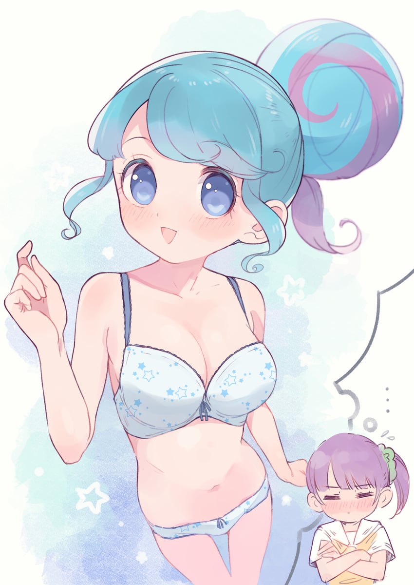 manaka non and pinon (pretty series and 1 more) drawn by hyakumangoku_masurao