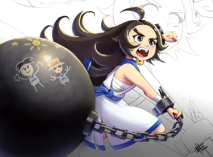 kim kaphwan, chang koehan, choi bounge, and pretty chang (the king of fighters and 2 more) drawn by mateus_upd