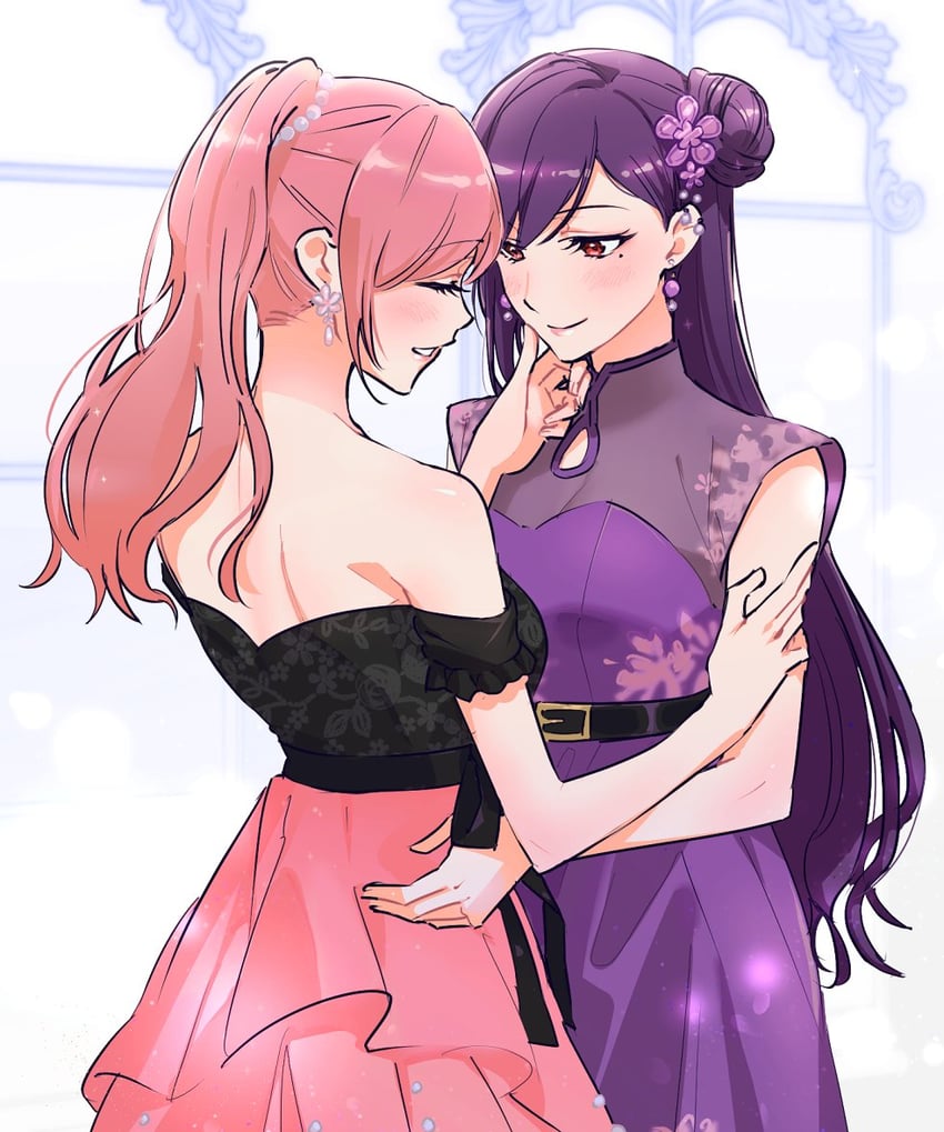 tsuruhime yachiyo and liu mei fan (shoujo kageki revue starlight and 1 more) drawn by dee0333