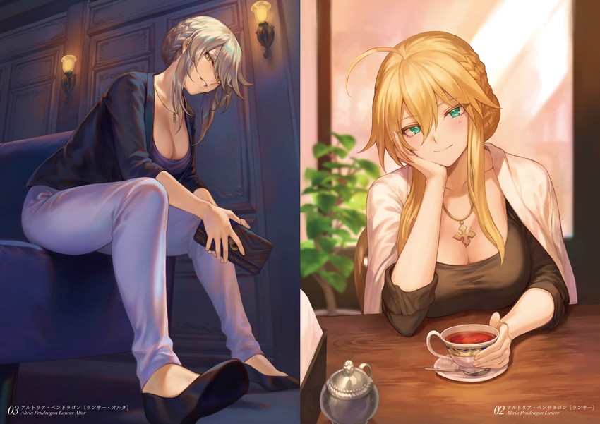 artoria pendragon (fate and 1 more) drawn by mashutarou_(neko_no_oyashiro)