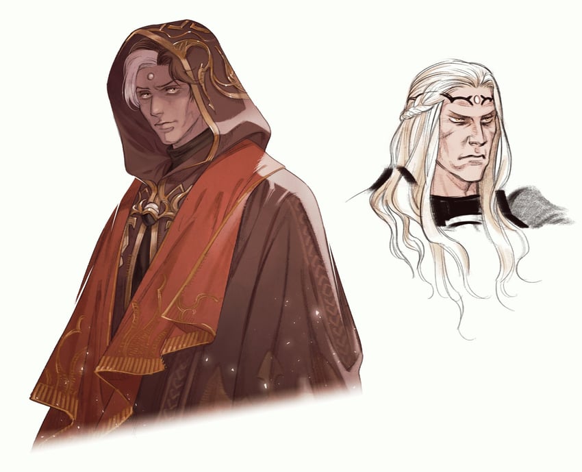 emet-selch and varis zos galvus (final fantasy and 1 more) drawn by 5altybitter5