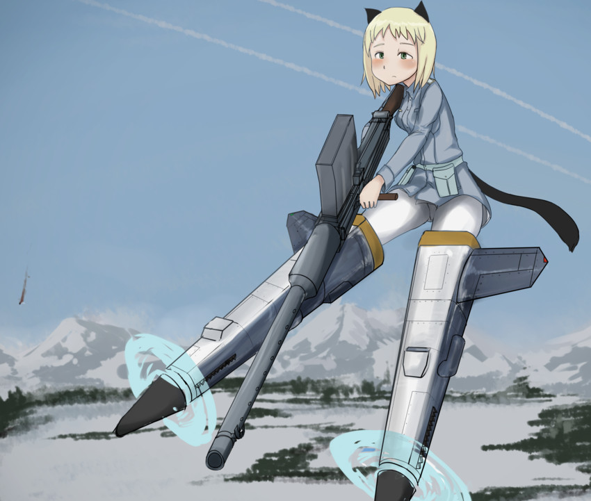 elma leivonen (world witches series and 1 more) drawn by ukedachi