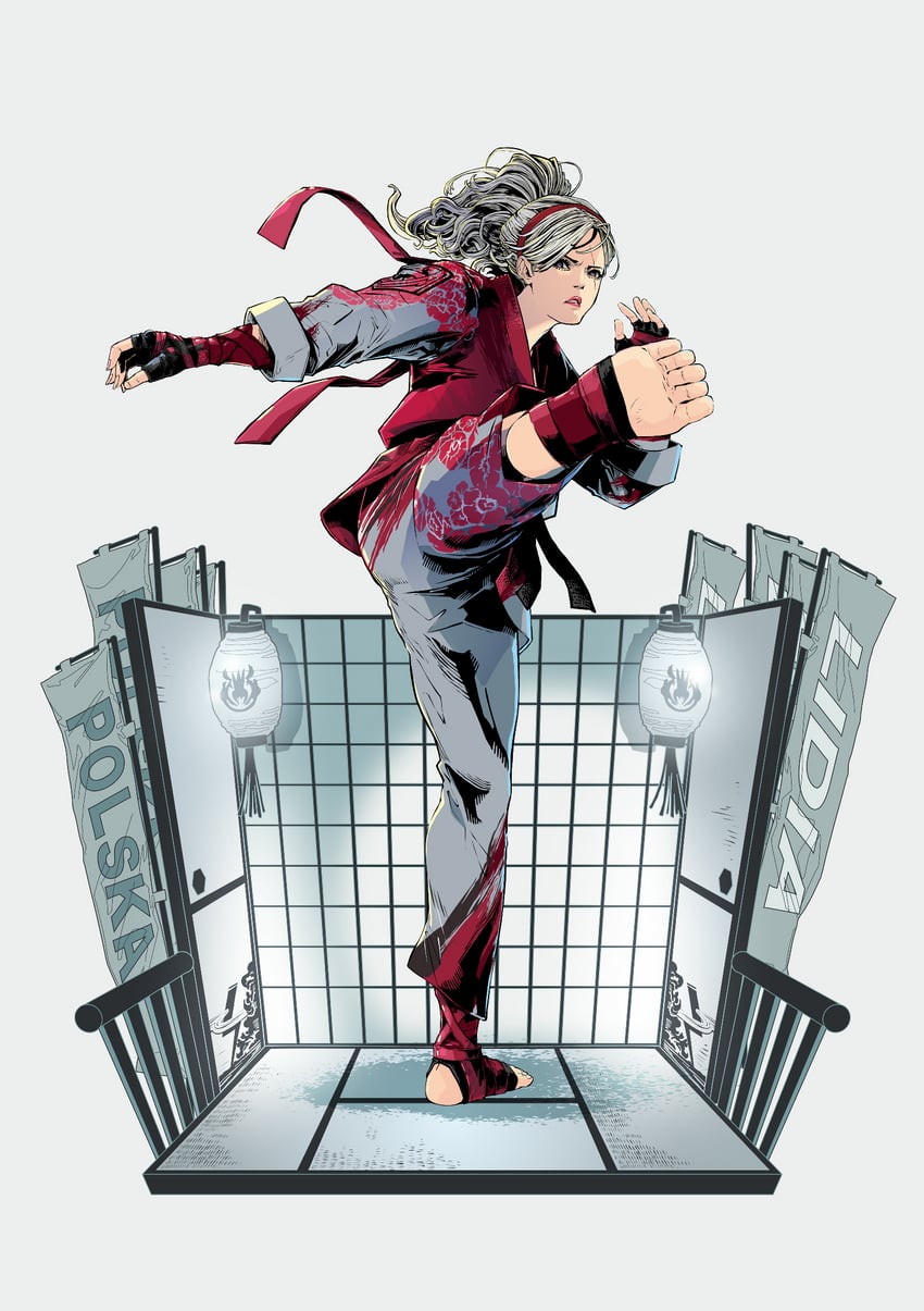 lidia sobieska (tekken and 1 more) drawn by jbstyle