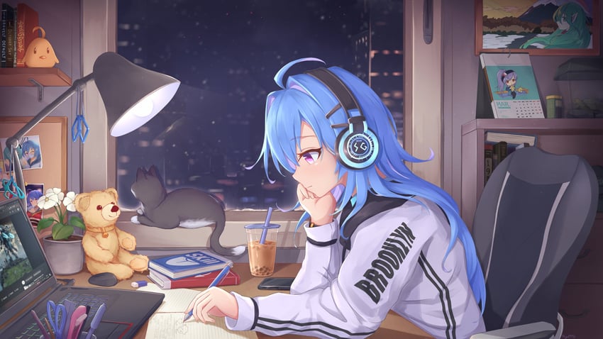 manjuu, st. louis, cleveland, helena, boise, and 1 more (azur lane and 3 more) drawn by kyl490