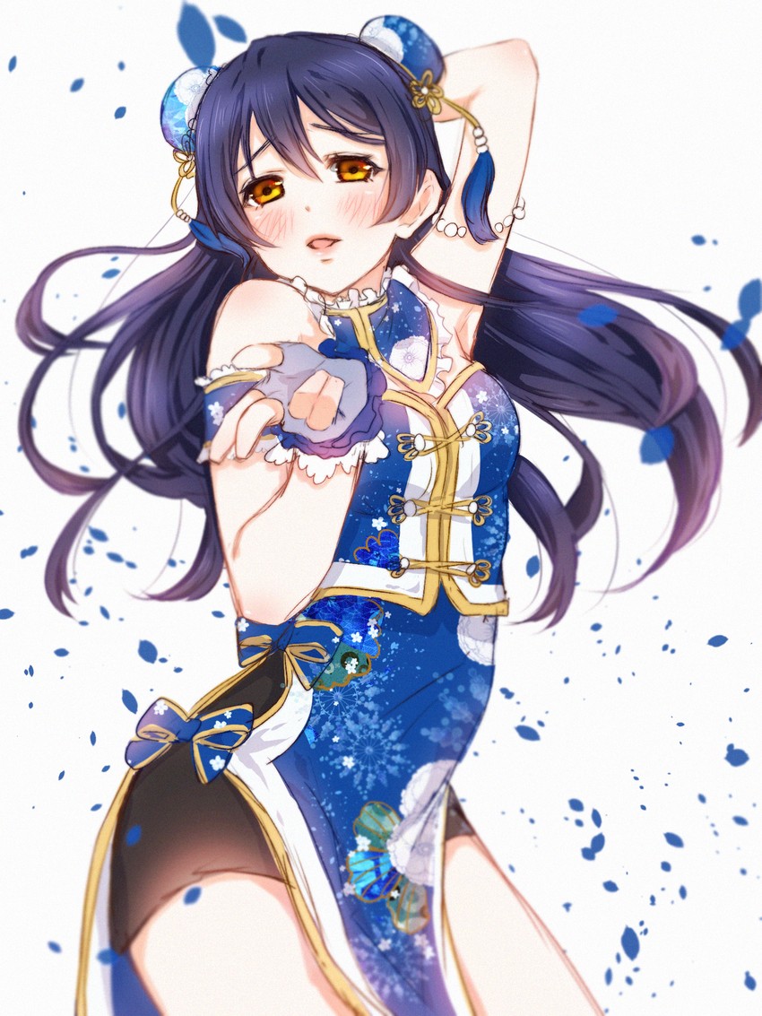 sonoda umi (love live! and 2 more) drawn by chiyomaru_(yumichiyo0606)
