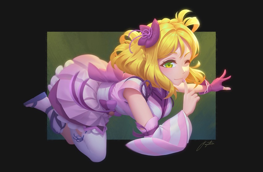 ohara mari (love live! and 1 more) drawn by regition