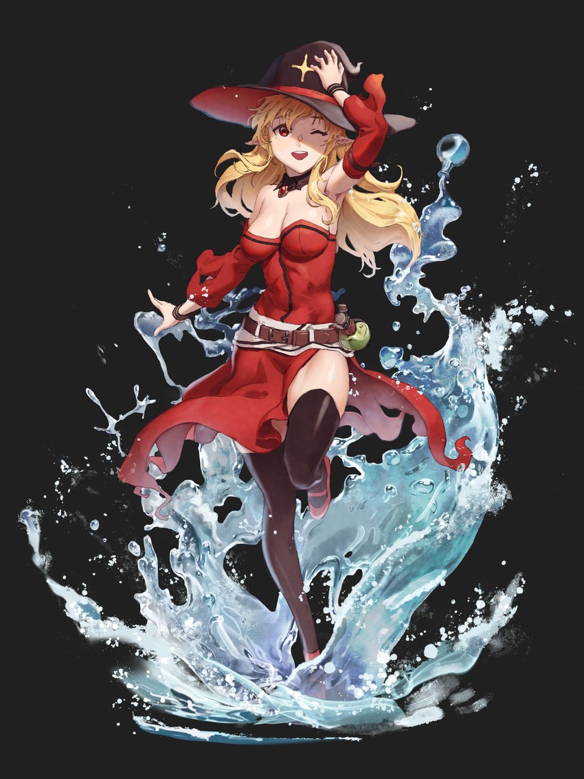 female mage (original and 1 more) drawn by oz_(gerbera7)