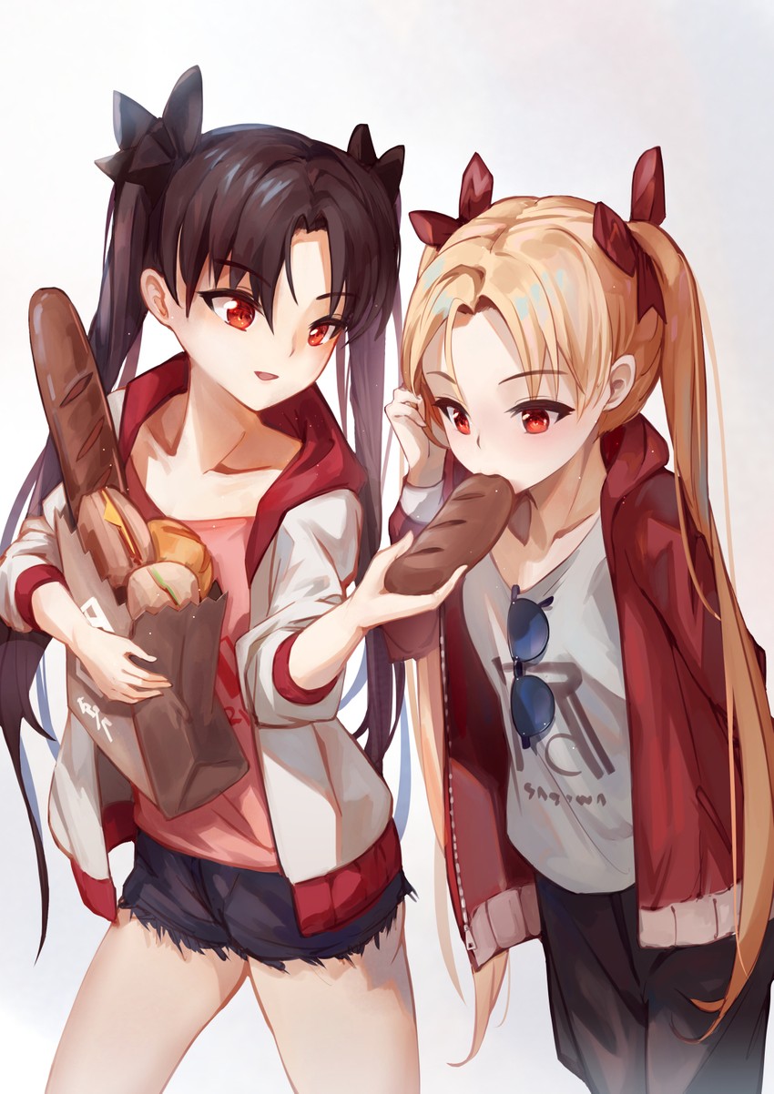 ereshkigal and ishtar (fate and 1 more) drawn by faicha