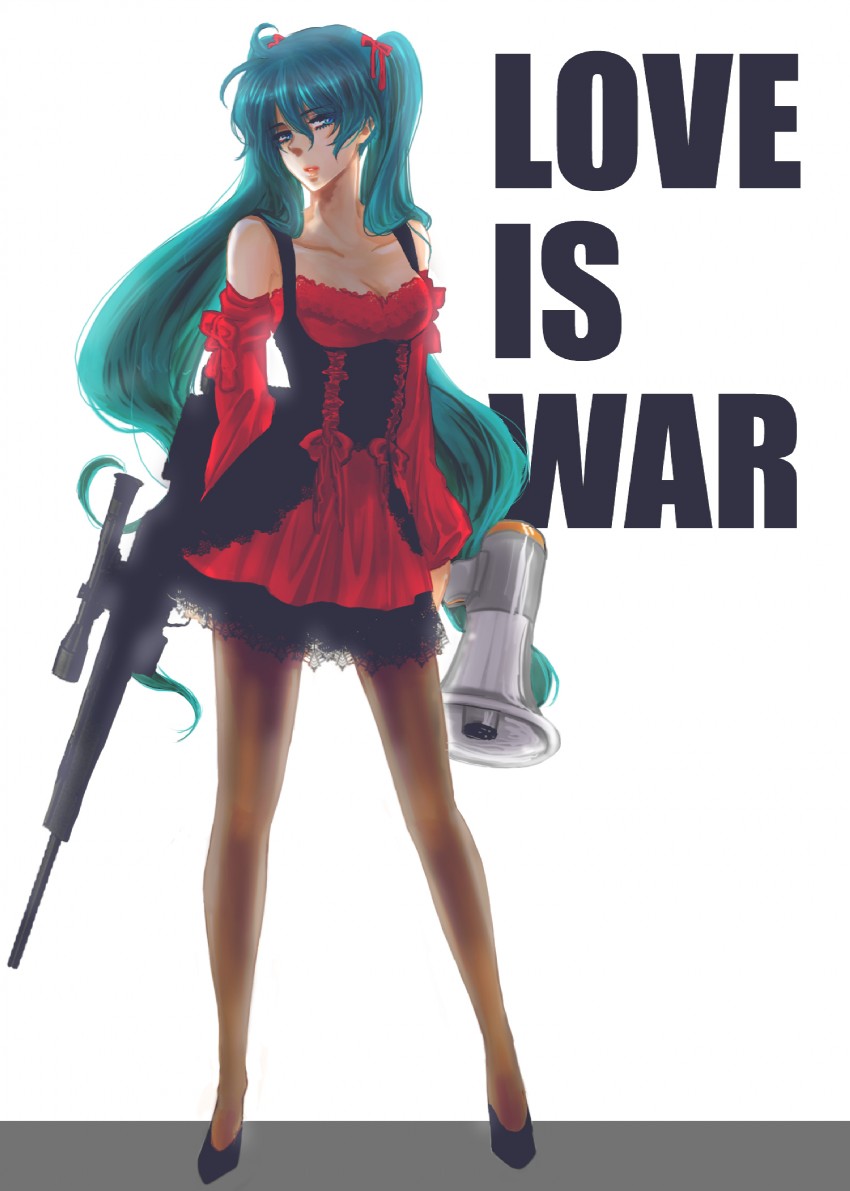 hatsune miku (vocaloid and 1 more) drawn by kyouko_(roughplus)