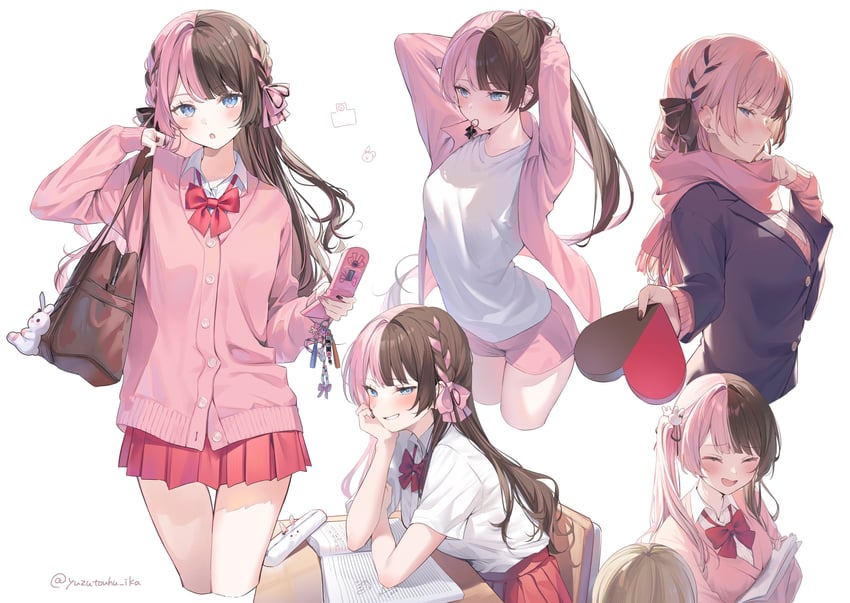 tachibana hinano (vspo! and 1 more) drawn by yuzutouhu_ika