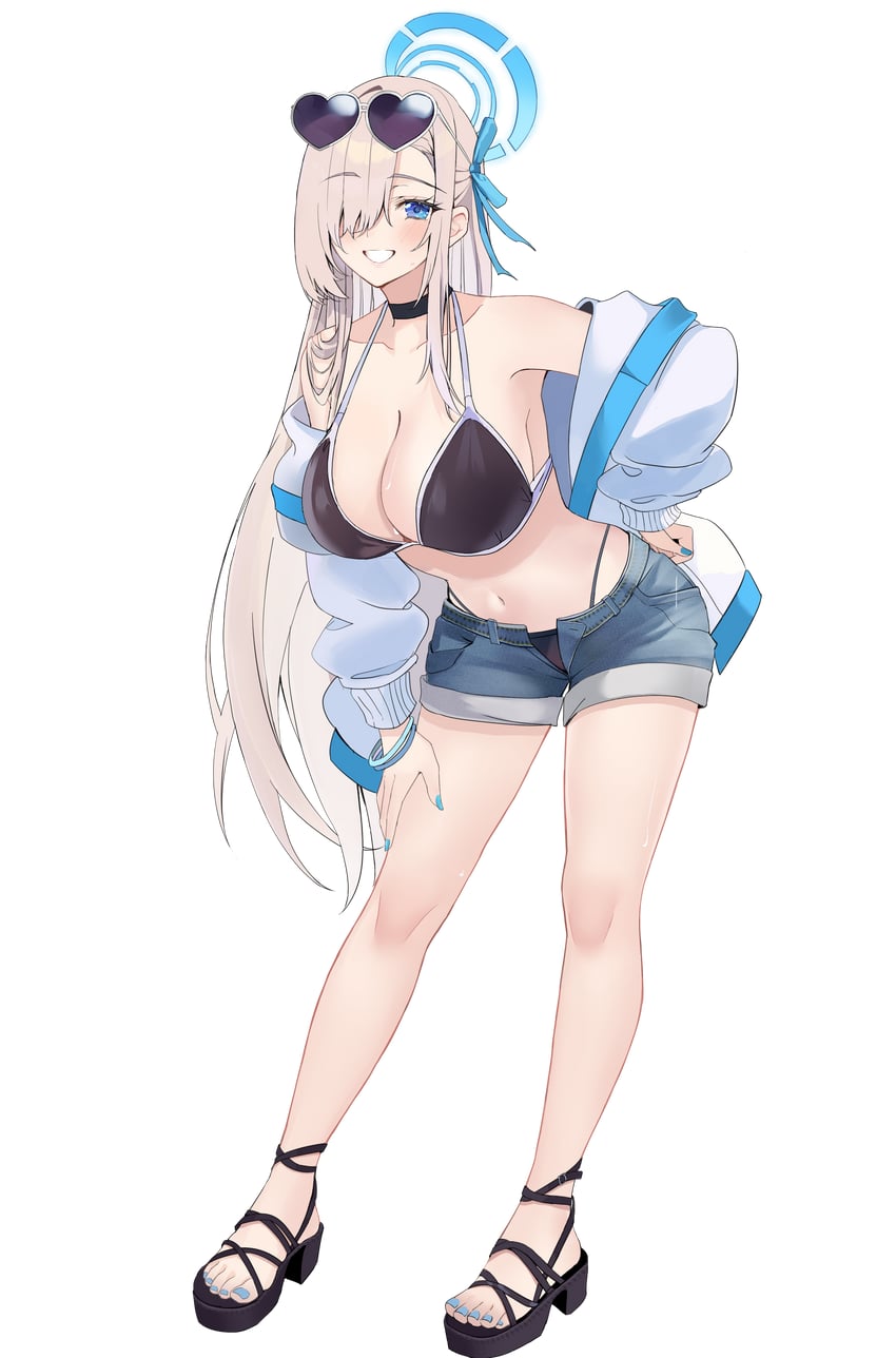 asuna (blue archive) drawn by nakano_kura