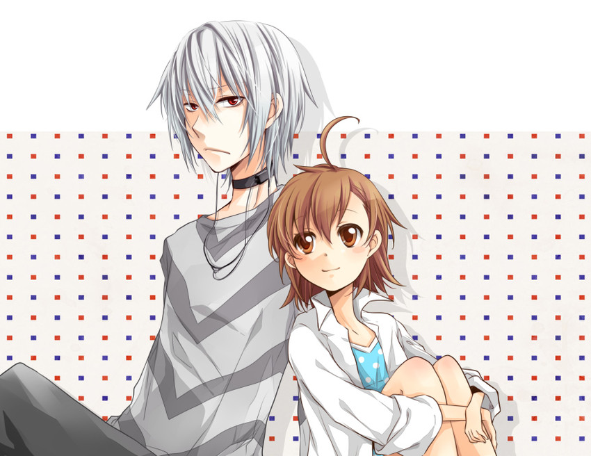 accelerator and last order (toaru majutsu no index) drawn by meso_(goma-meso)