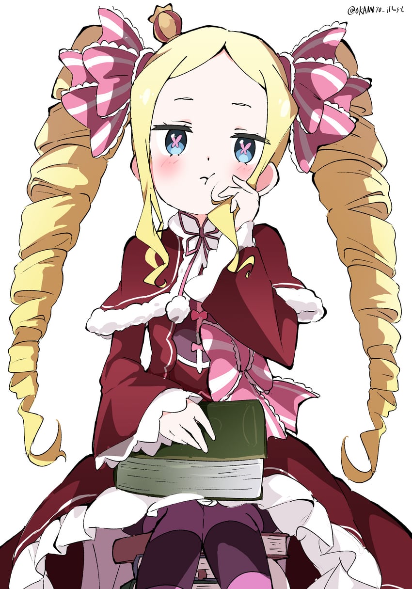beatrice (re:zero kara hajimeru isekai seikatsu) drawn by white_gorilla_(okamoto)