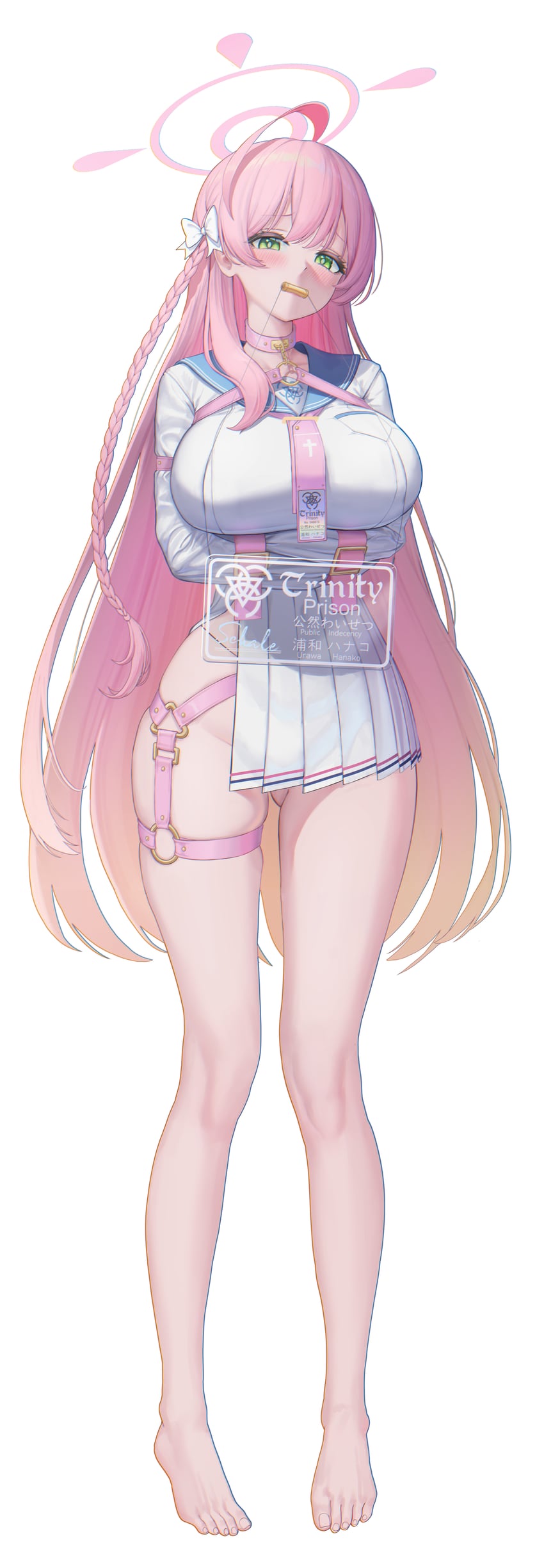 hanako (blue archive and 1 more) drawn by long_long_life