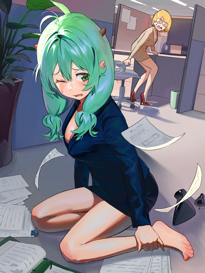 sekoshi and nahia (original and 1 more) drawn by some1else45