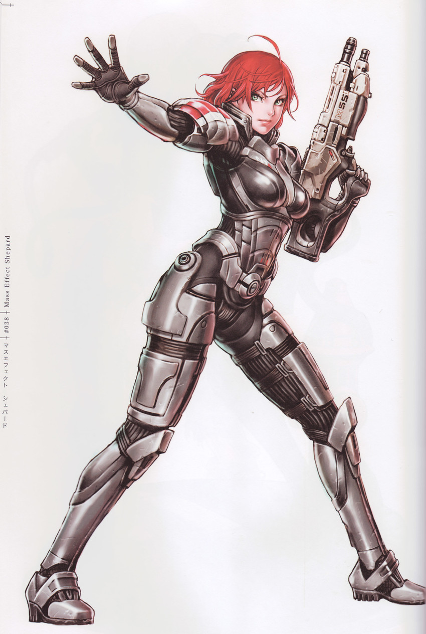 commander shepard (mass effect and 1 more) drawn by yamashita_shun'ya