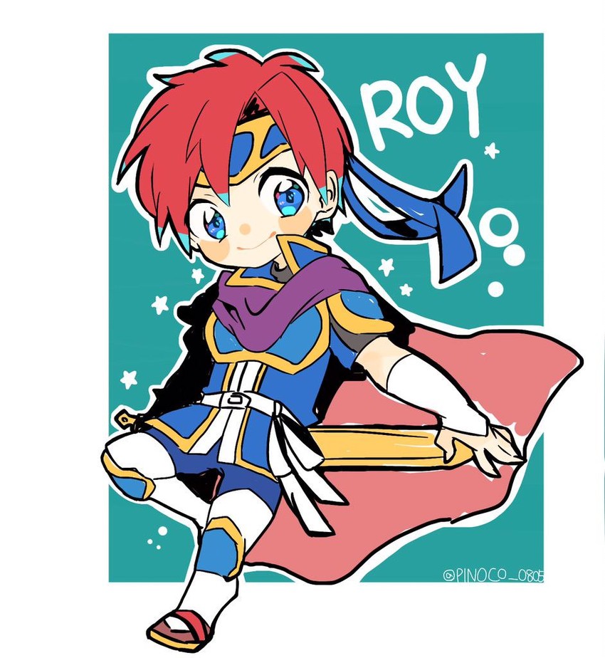 roy (fire emblem and 1 more) drawn by repikinoko