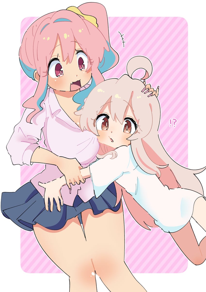 oyama mahiro and hozuki kaede (onii-chan wa oshimai!) drawn by 09hkr