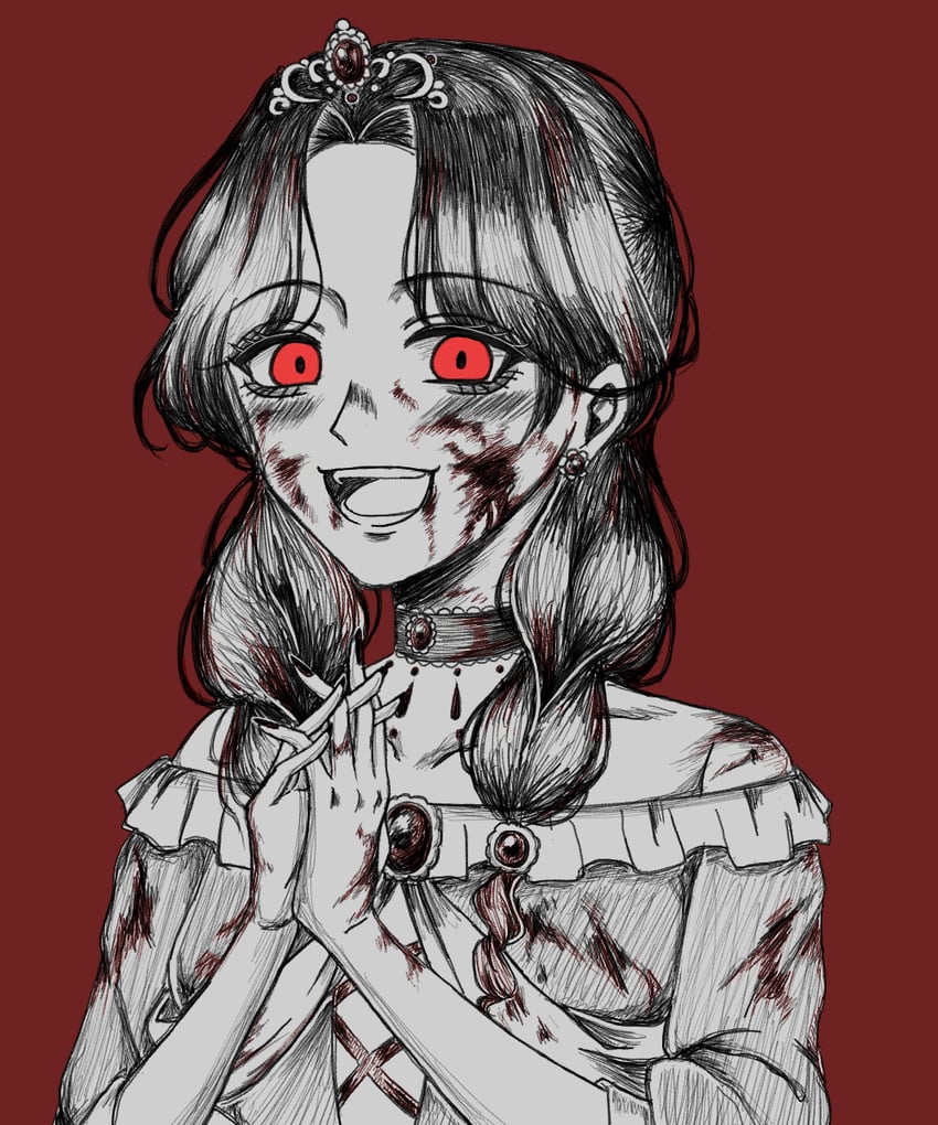 elizabeth bathory (tetsu no shoujo to yumemigachi na ohimesama) drawn by komatu_9290