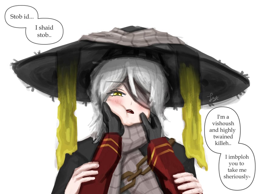 faust and dante (project moon and 1 more) drawn by senlidoesstuff
