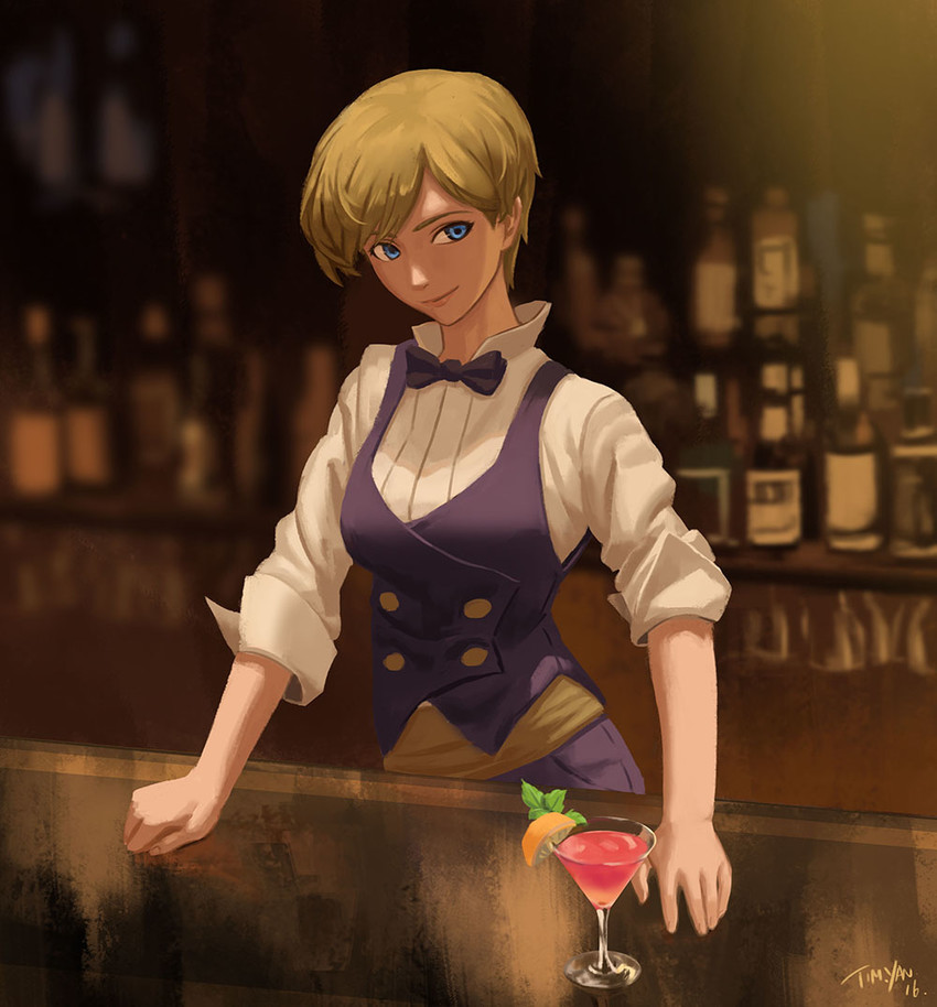 king (the king of fighters and 2 more) drawn by tim_yan