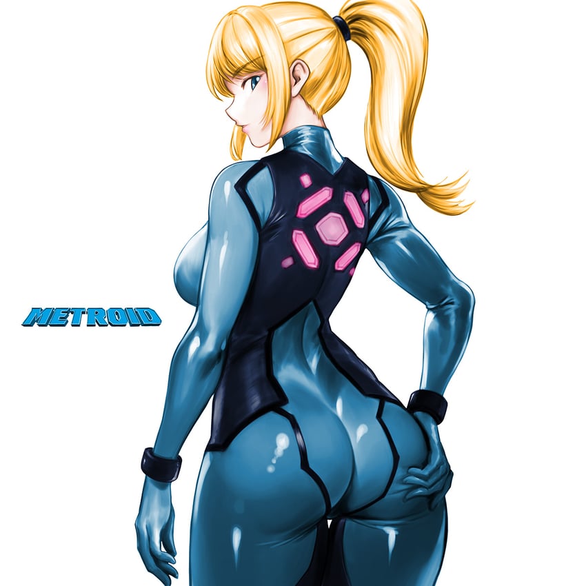 samus aran (metroid) drawn by minamoto80486