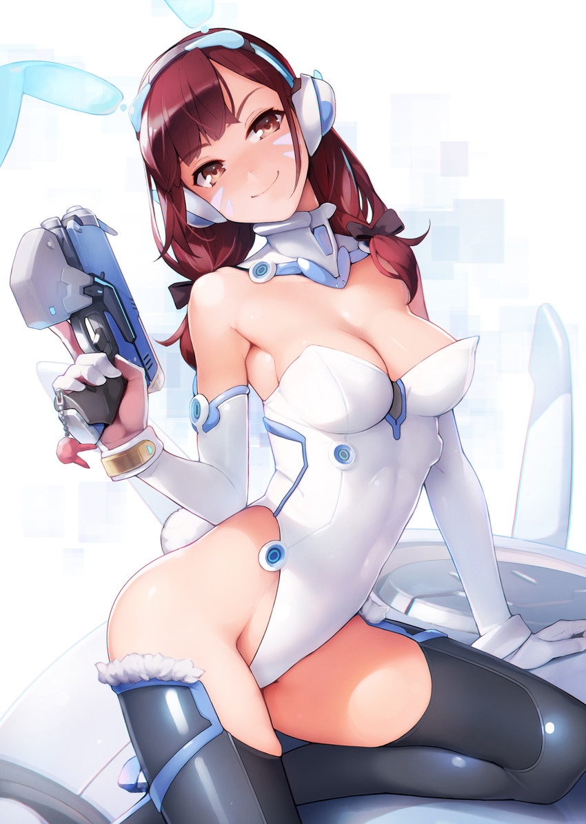 d.va (overwatch and 1 more) drawn by ataruman