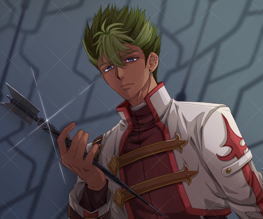kevin graham (eiyuu densetsu and 3 more) drawn by yuzukiyo