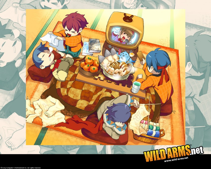 virginia maxwell, rody roughnight, ashley winchester, dean stark, hanpan, and 1 more (wild arms and 5 more)