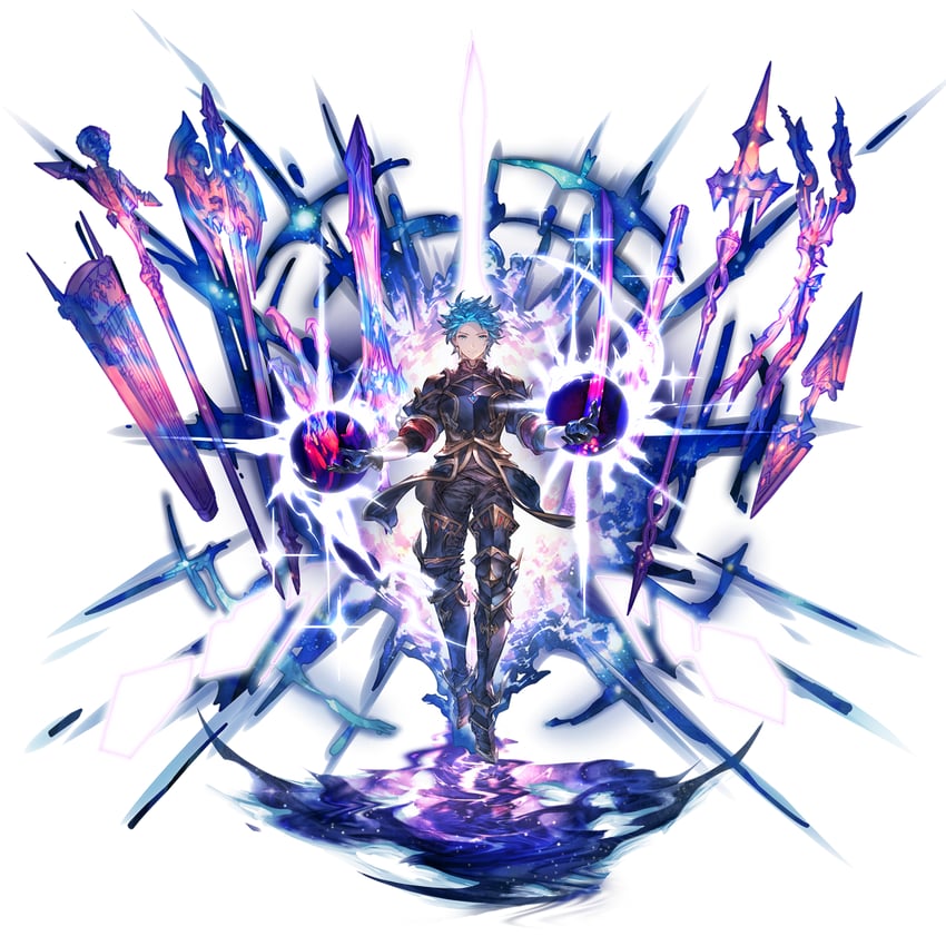 gran and guider to the eternal edge (granblue fantasy) drawn by minaba_hideo