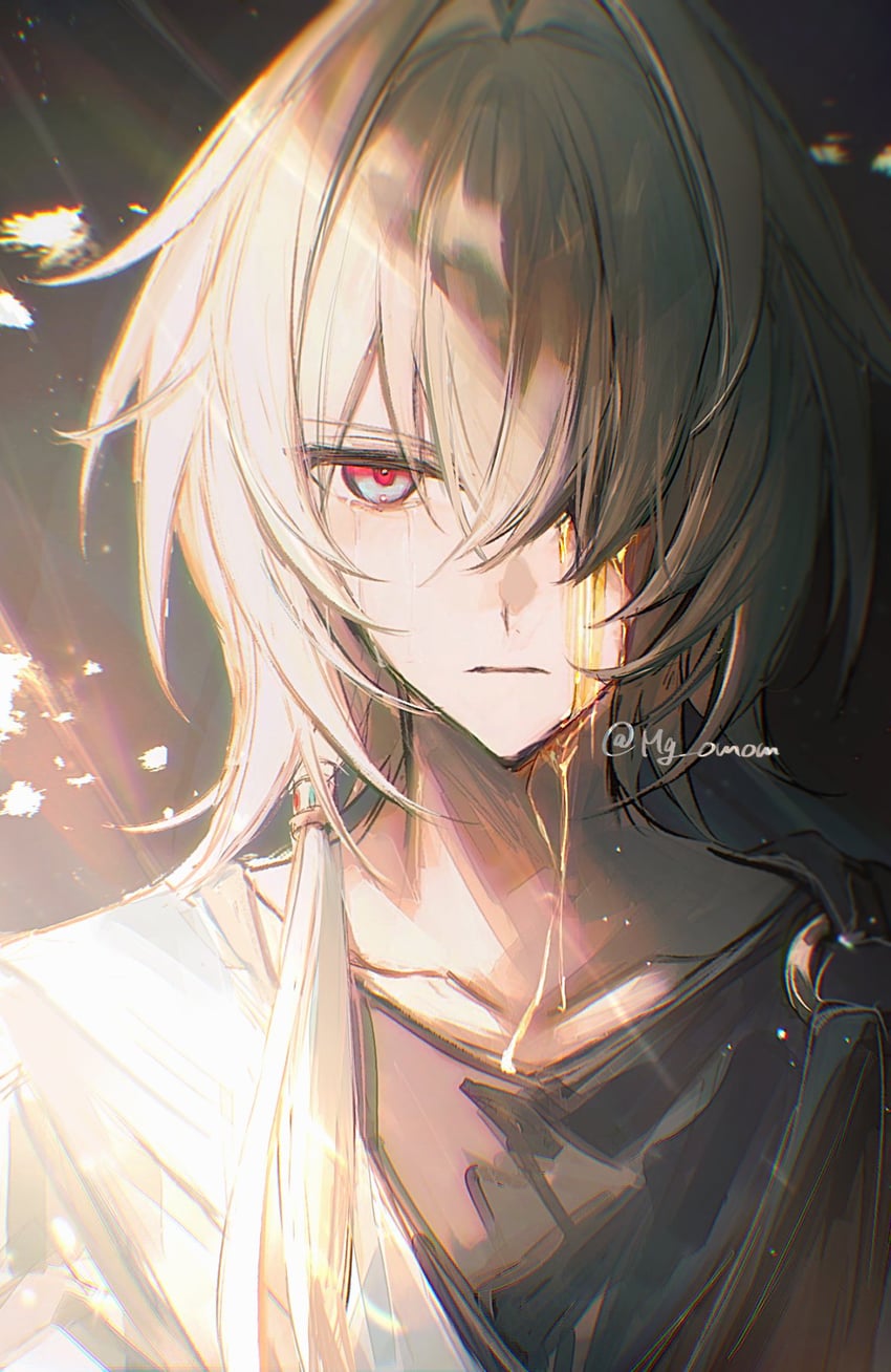 anaxa (honkai and 1 more) drawn by mg_omom