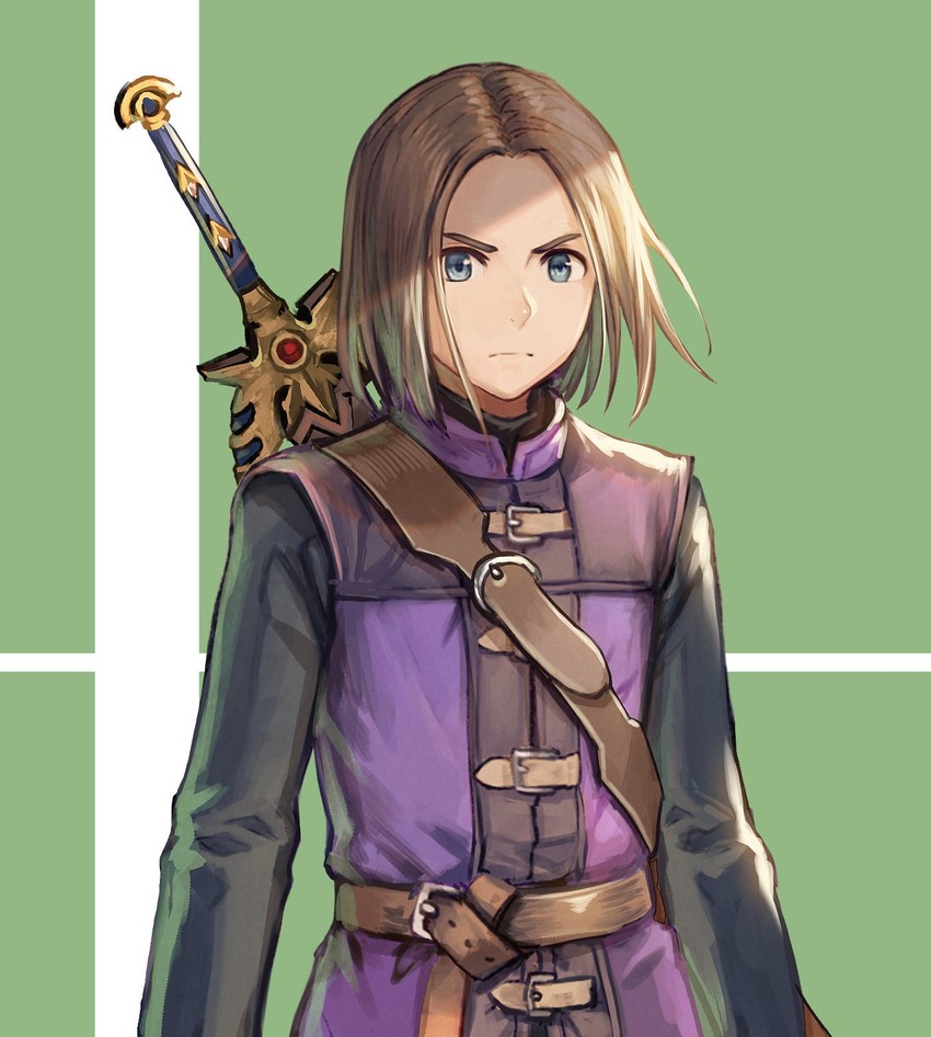 hero (dragon quest and 2 more) drawn by anbe_yoshirou