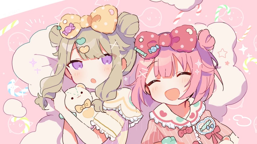 ootori emu and kusanagi nene (project sekai) drawn by sapri