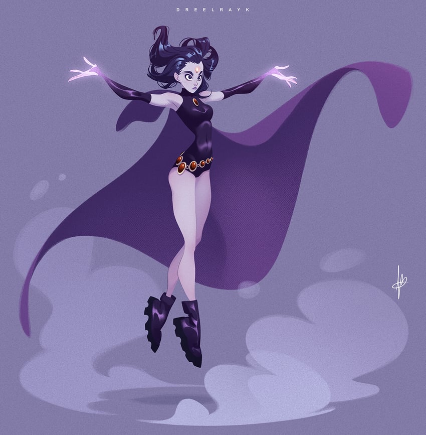 raven (dc comics and 1 more) drawn by valerio_buonfantino